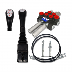 ROZDZIELACZ 40L JOYSTICK ZESTAW 2SEK TURA ZATRZASK